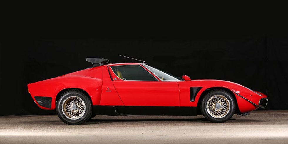 This Rare Lamborghini Miura Jota SVR Is for Sale